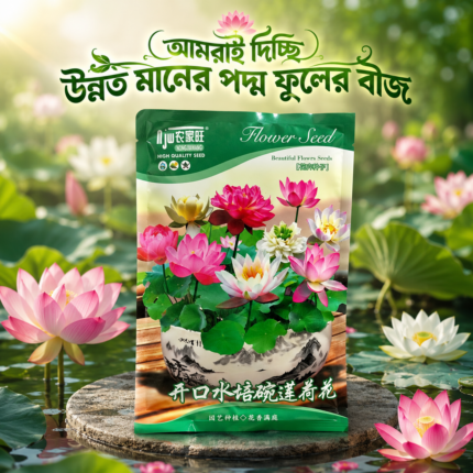 ১ পাকেট পদ্ম ফুলের বীজ